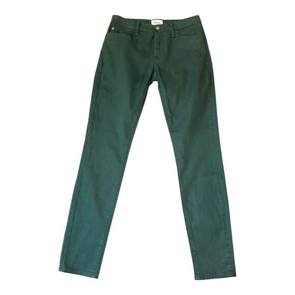 Hudson Women's Natalie Mid-Rise Super Skinny Ankle Jeans Green Size 2‎ (25) NWT - Picture 1 of 7
